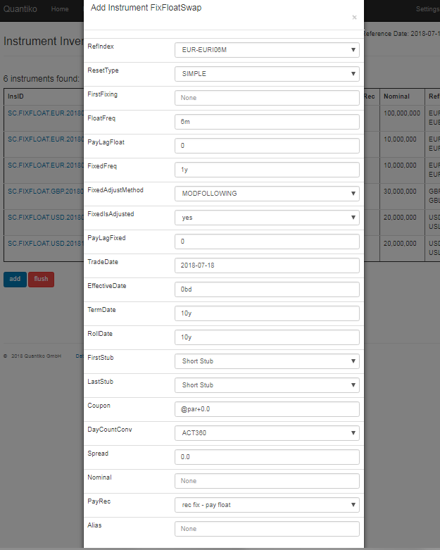 FixFloat Swap Input