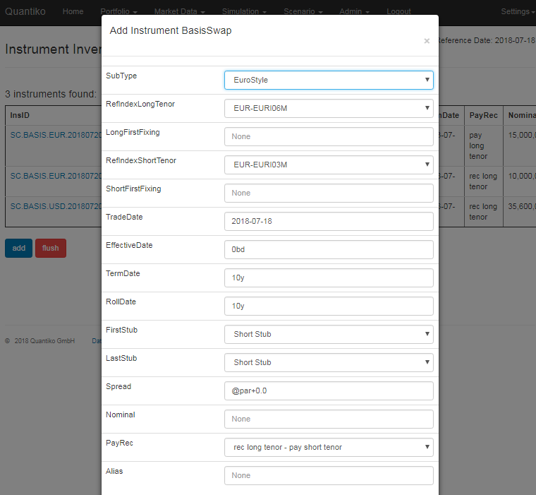 FloatFloat Swap Input